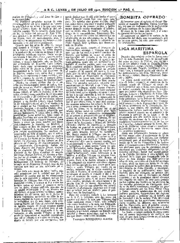 ABC MADRID 04-07-1910 página 6