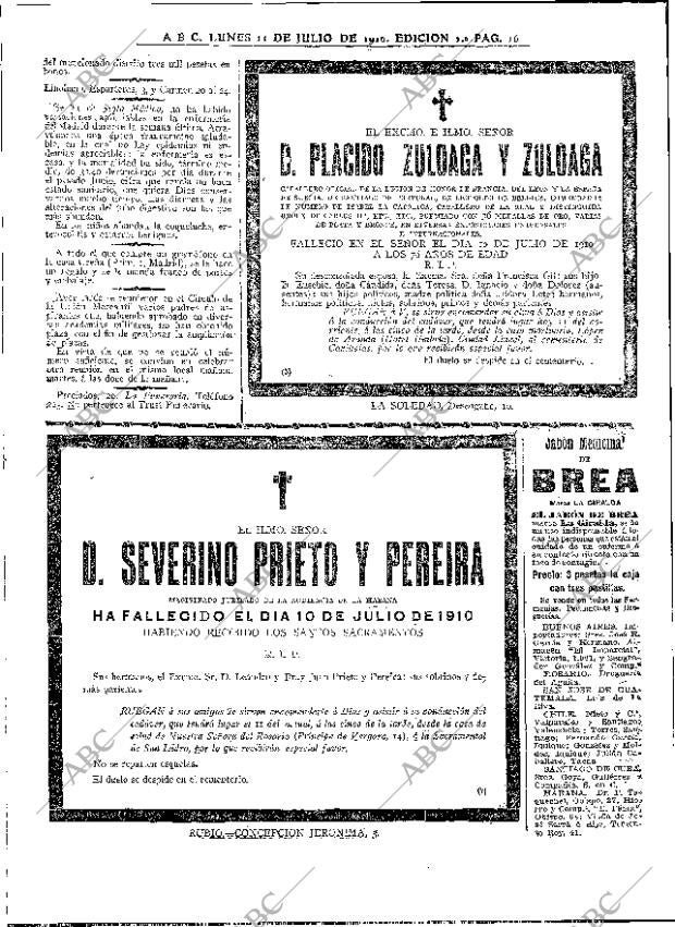 ABC MADRID 11-07-1910 página 16