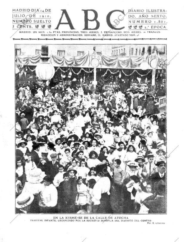 ABC MADRID 14-07-1910 página 1