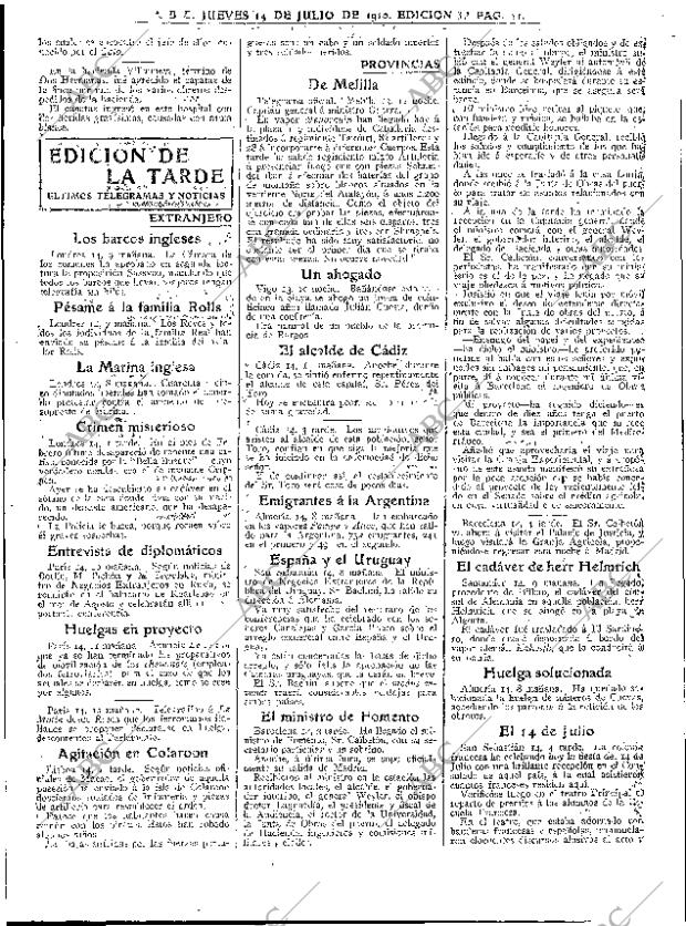 ABC MADRID 14-07-1910 página 11