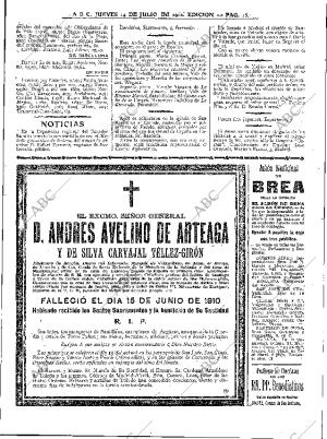 ABC MADRID 14-07-1910 página 15