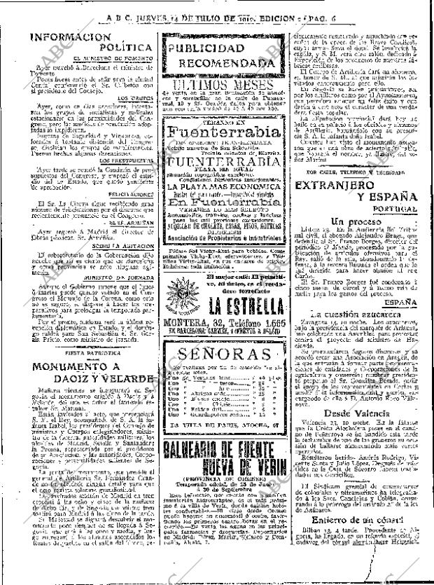 ABC MADRID 14-07-1910 página 6