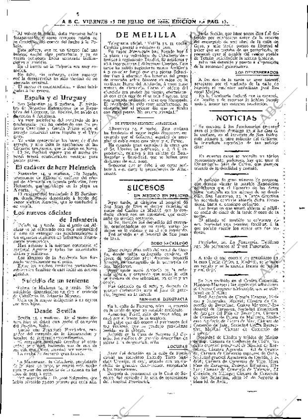 ABC MADRID 15-07-1910 página 15