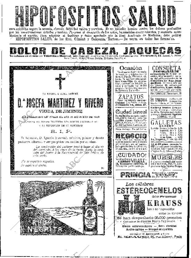 ABC MADRID 17-07-1910 página 14