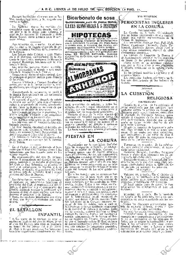 ABC MADRID 18-07-1910 página 11