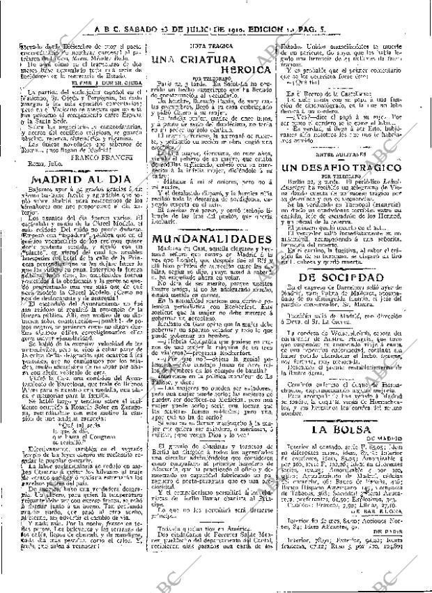 ABC MADRID 23-07-1910 página 5