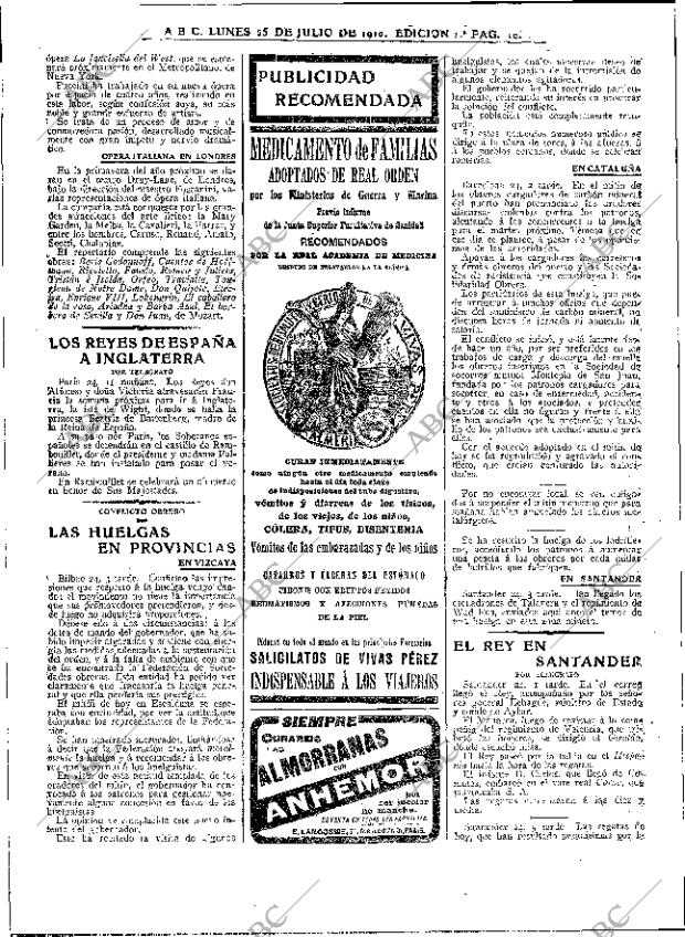 ABC MADRID 25-07-1910 página 10