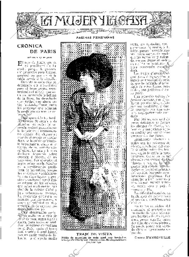 BLANCO Y NEGRO MADRID 31-07-1910 página 15