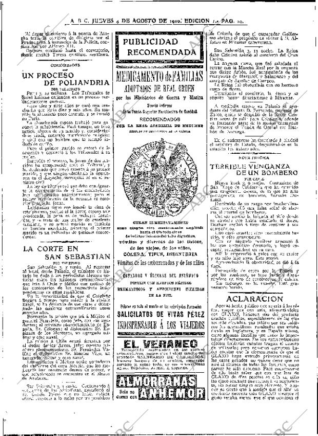 ABC MADRID 04-08-1910 página 10