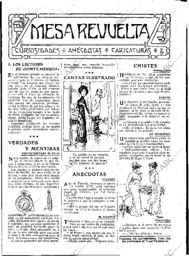 BLANCO Y NEGRO MADRID 14-08-1910 página 43