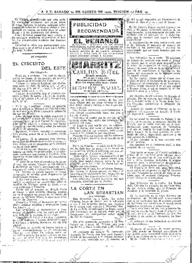 ABC MADRID 20-08-1910 página 10