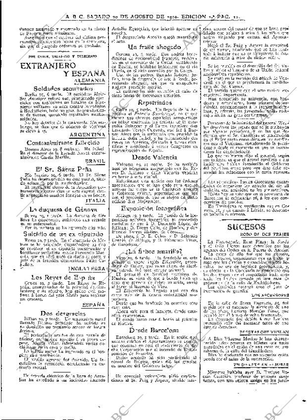 ABC MADRID 20-08-1910 página 11