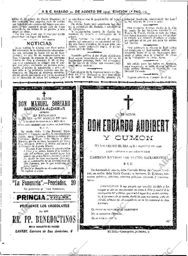 ABC MADRID 20-08-1910 página 12