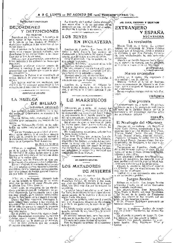 ABC MADRID 22-08-1910 página 13