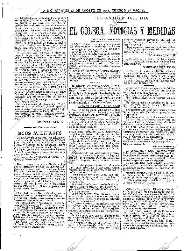 ABC MADRID 23-08-1910 página 5