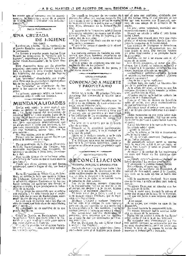 ABC MADRID 23-08-1910 página 9