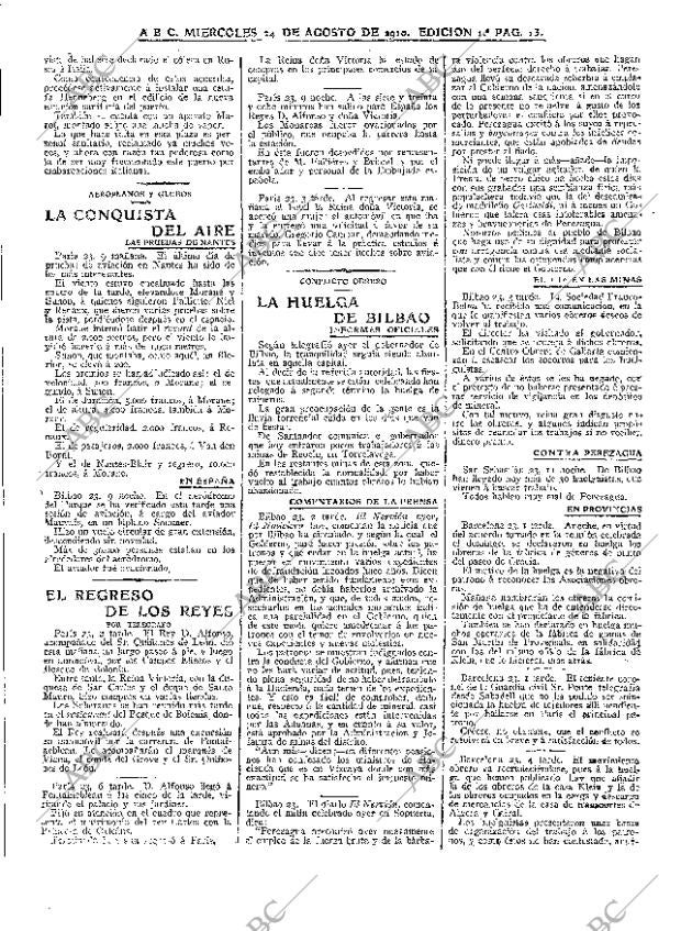 ABC MADRID 24-08-1910 página 13