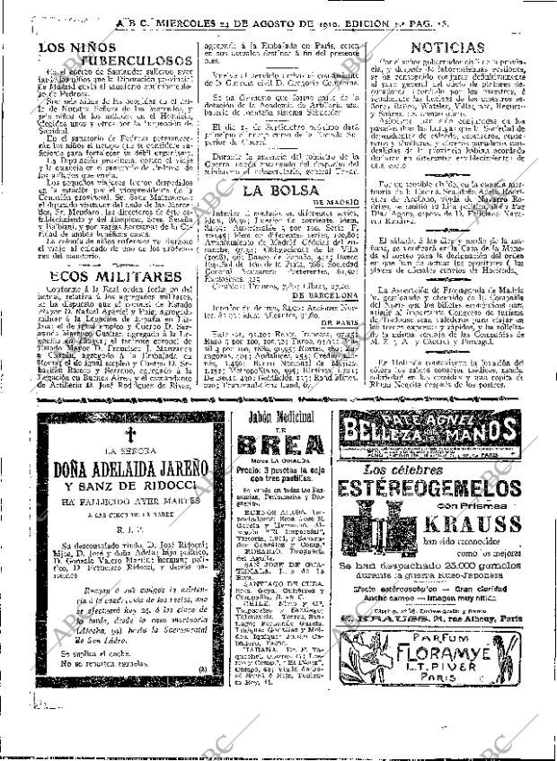 ABC MADRID 24-08-1910 página 16