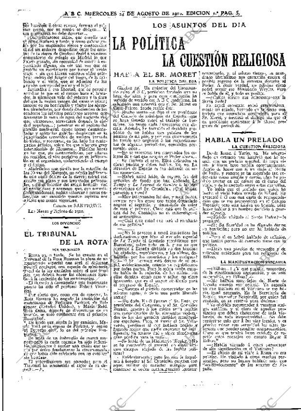 ABC MADRID 24-08-1910 página 5