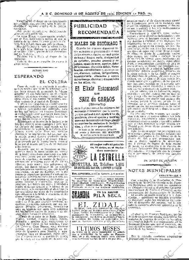 ABC MADRID 28-08-1910 página 10