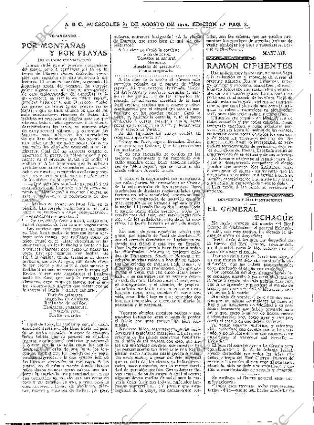 ABC MADRID 31-08-1910 página 8