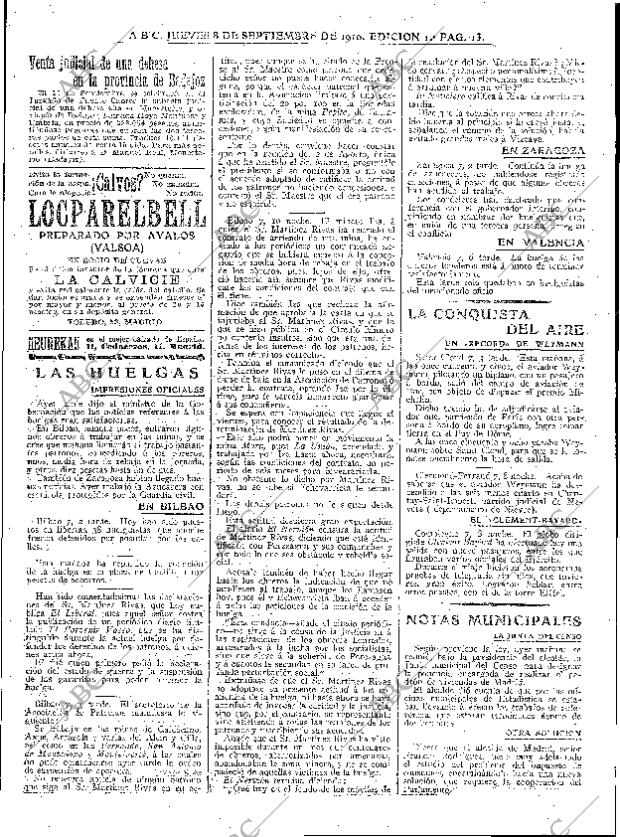 ABC MADRID 08-09-1910 página 13