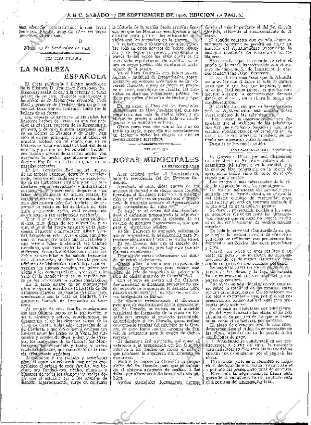 ABC MADRID 17-09-1910 página 6