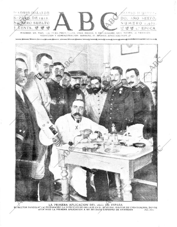 ABC MADRID 23-09-1910 página 1