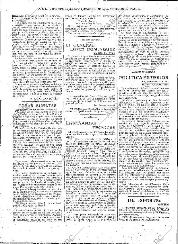 ABC MADRID 23-09-1910 página 6