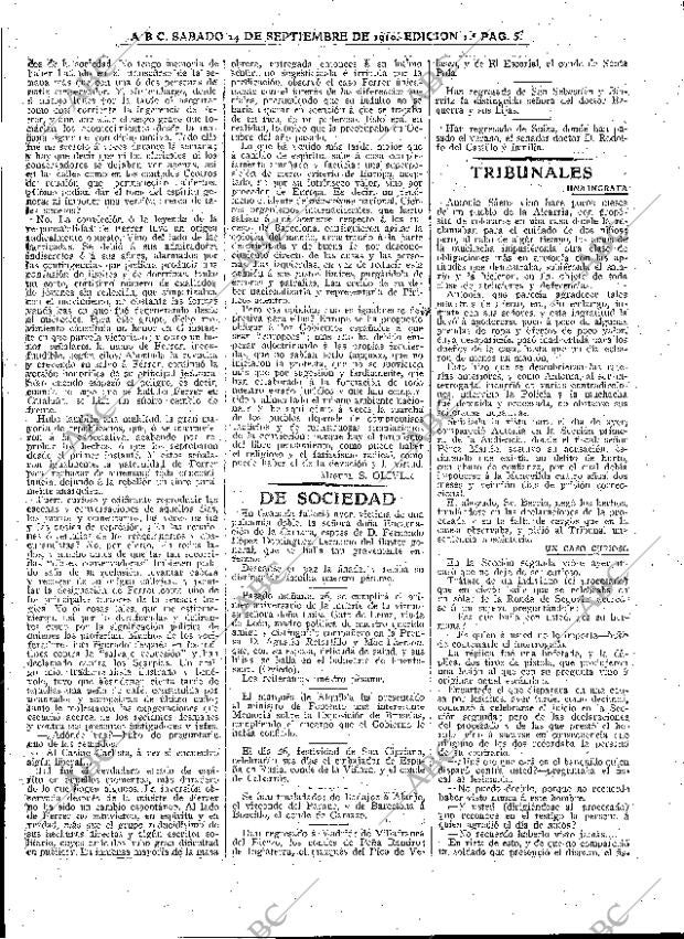 ABC MADRID 24-09-1910 página 5