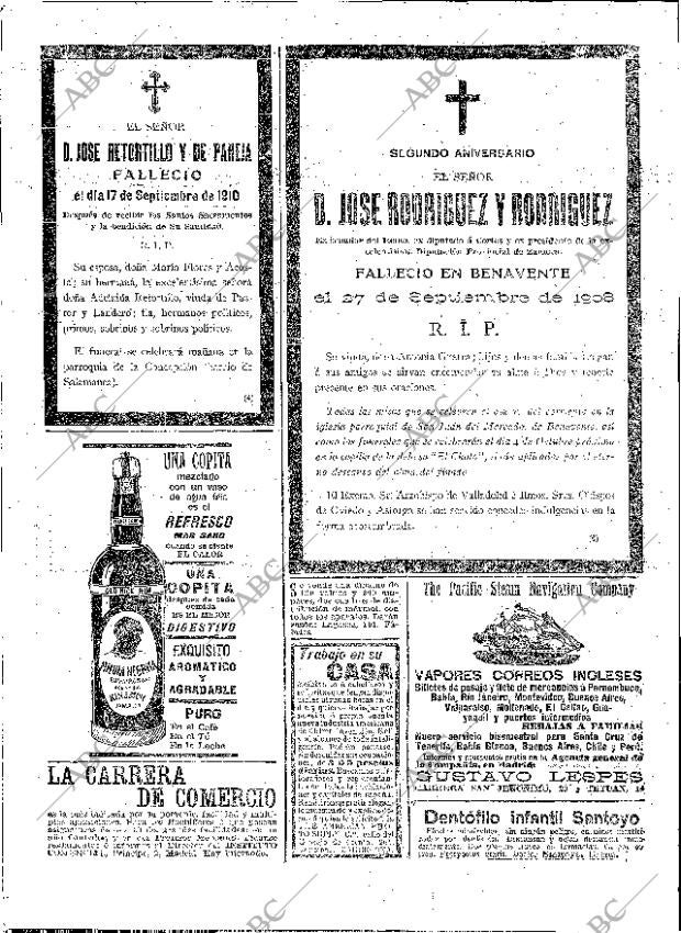 ABC MADRID 25-09-1910 página 14