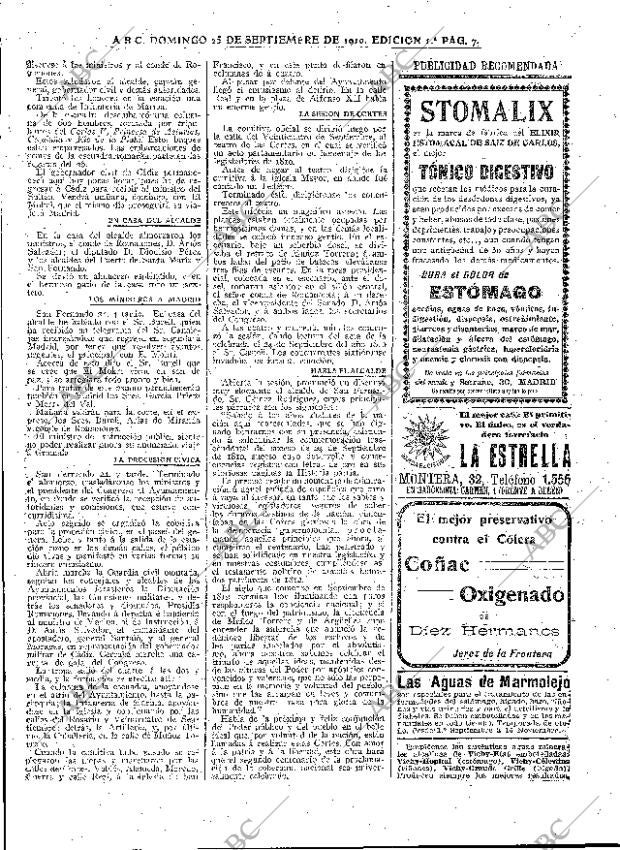 ABC MADRID 25-09-1910 página 7