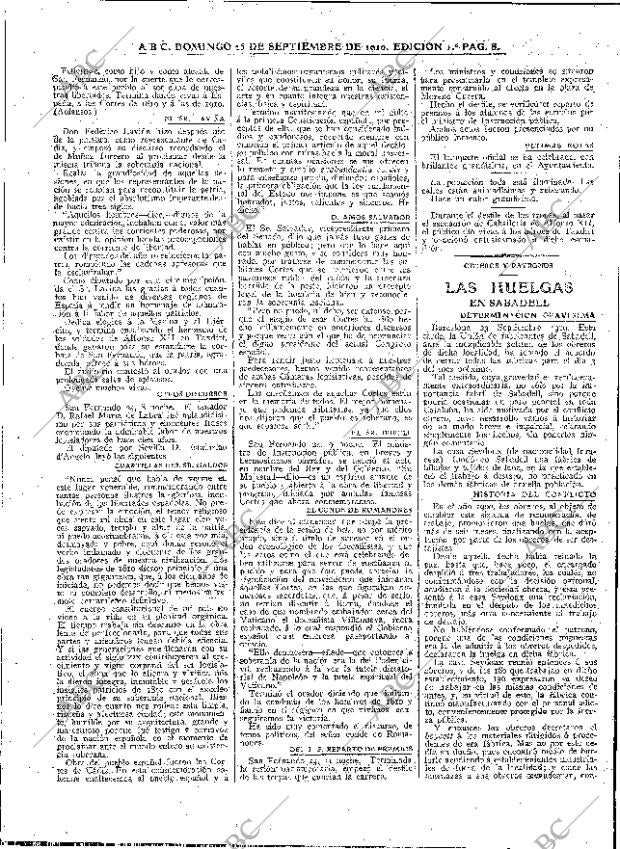 ABC MADRID 25-09-1910 página 8