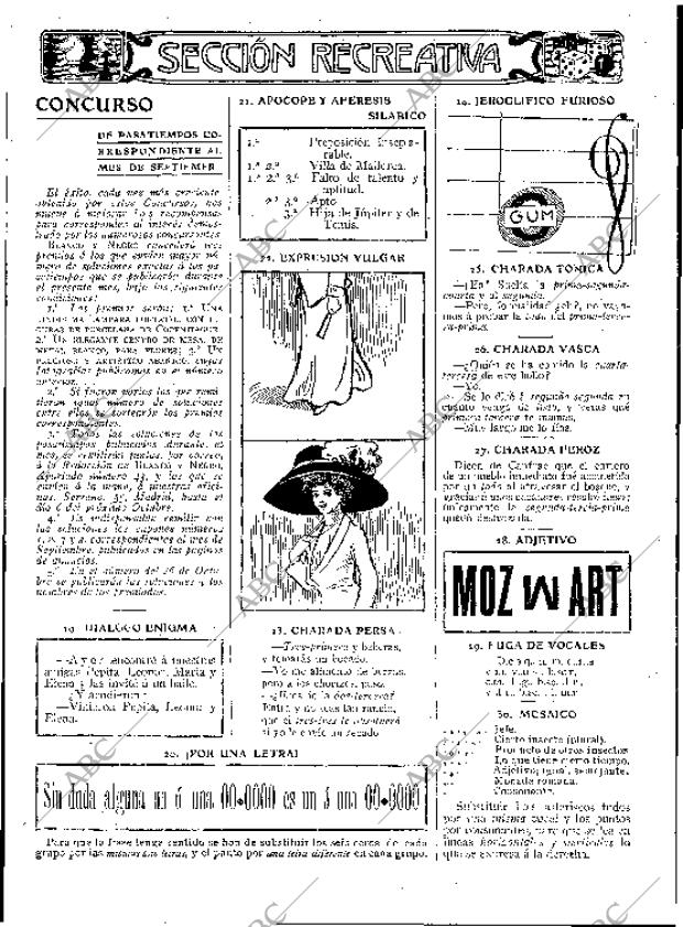 BLANCO Y NEGRO MADRID 25-09-1910 página 51