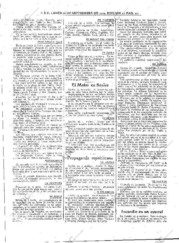ABC MADRID 26-09-1910 página 11