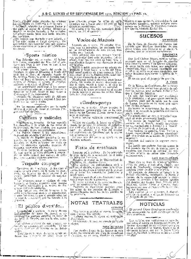 ABC MADRID 26-09-1910 página 12