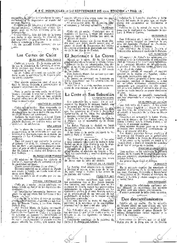 ABC MADRID 28-09-1910 página 13