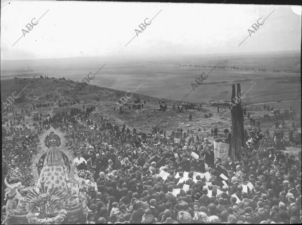 Romería en el cerro de los Ángeles