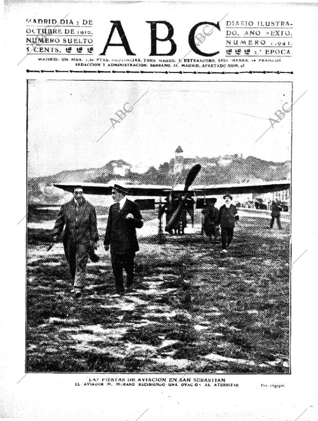 ABC MADRID 02-10-1910 página 1
