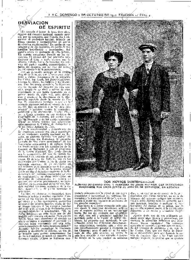 ABC MADRID 02-10-1910 página 4
