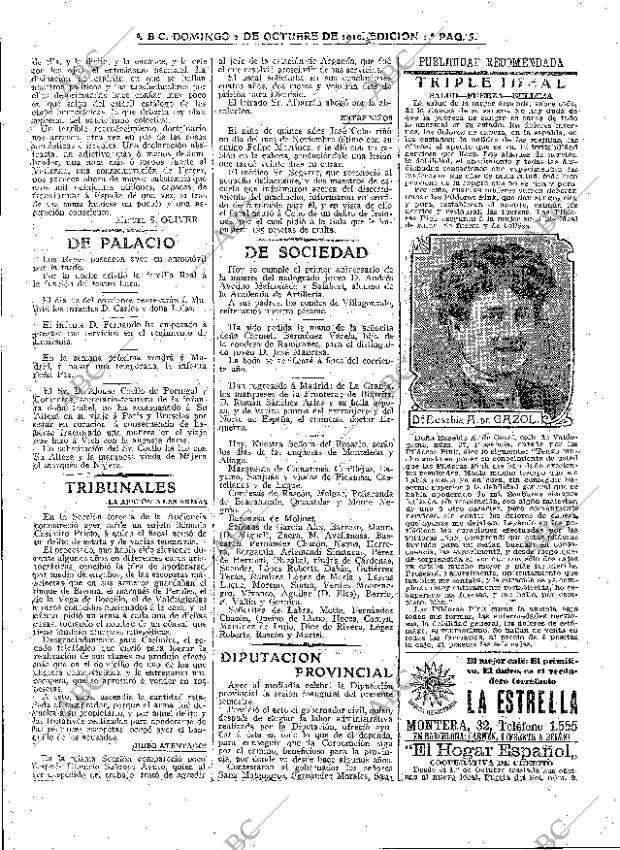 ABC MADRID 02-10-1910 página 5
