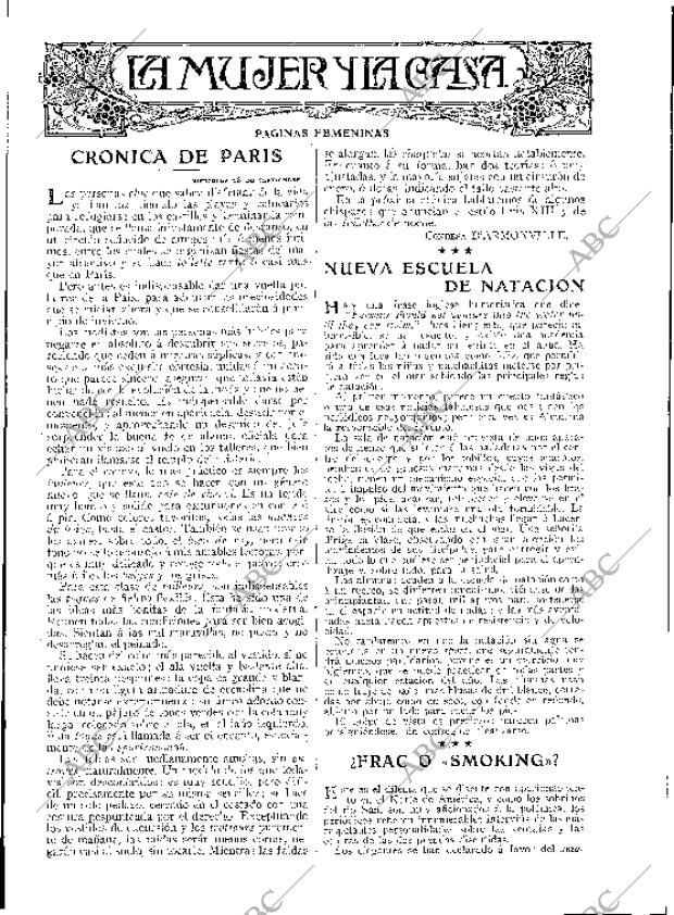 BLANCO Y NEGRO MADRID 02-10-1910 página 14