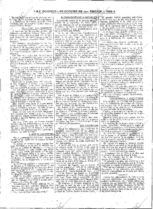 ABC MADRID 09-10-1910 página 8