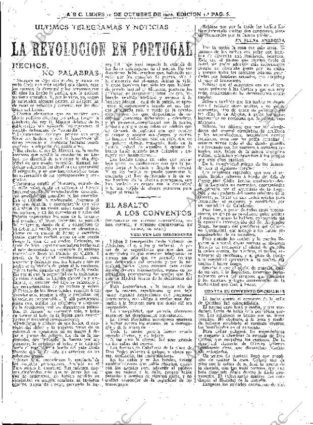 ABC MADRID 10-10-1910 página 5