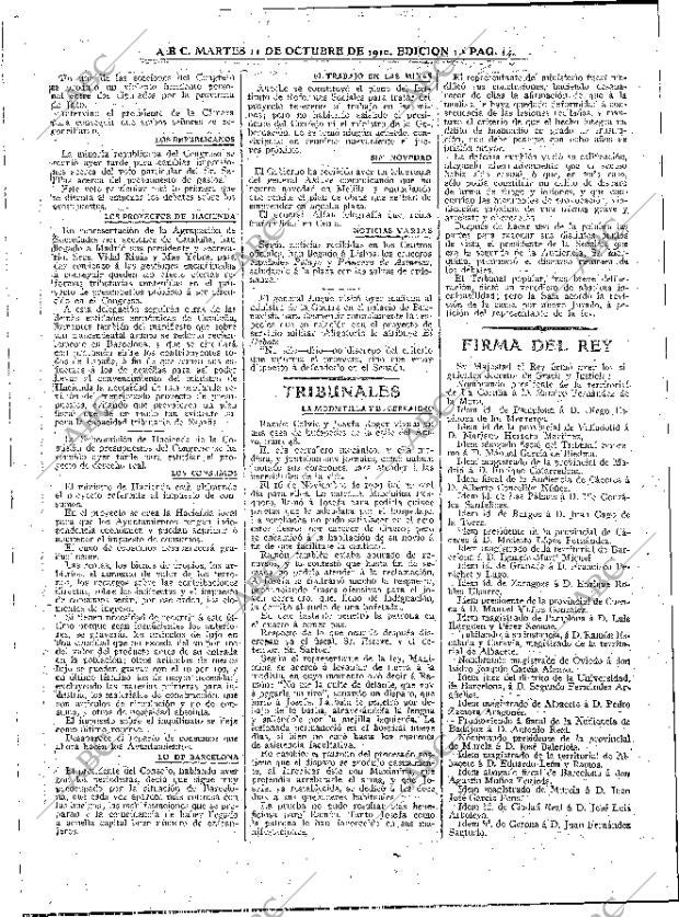ABC MADRID 11-10-1910 página 14