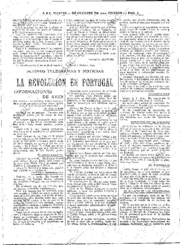 ABC MADRID 11-10-1910 página 6
