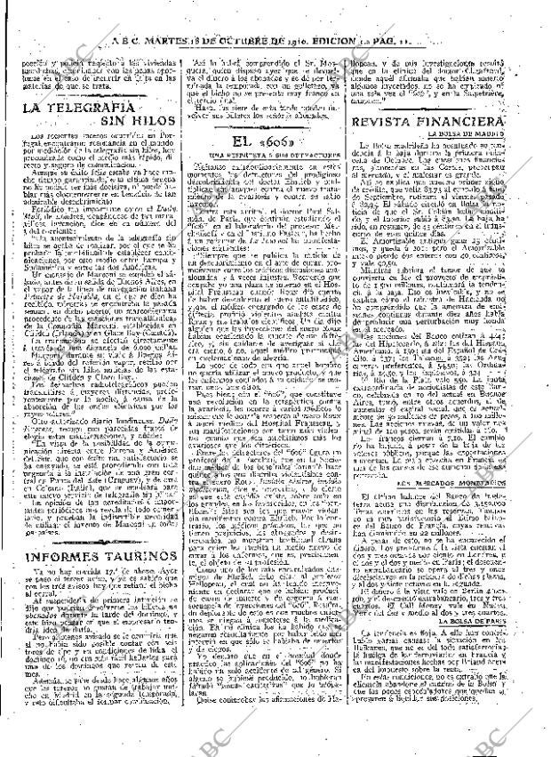 ABC MADRID 18-10-1910 página 11