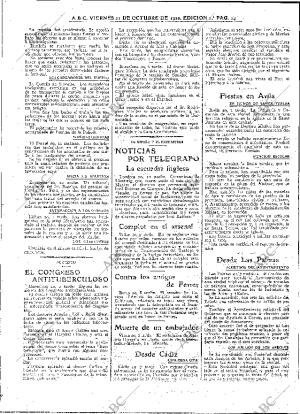 ABC MADRID 21-10-1910 página 14