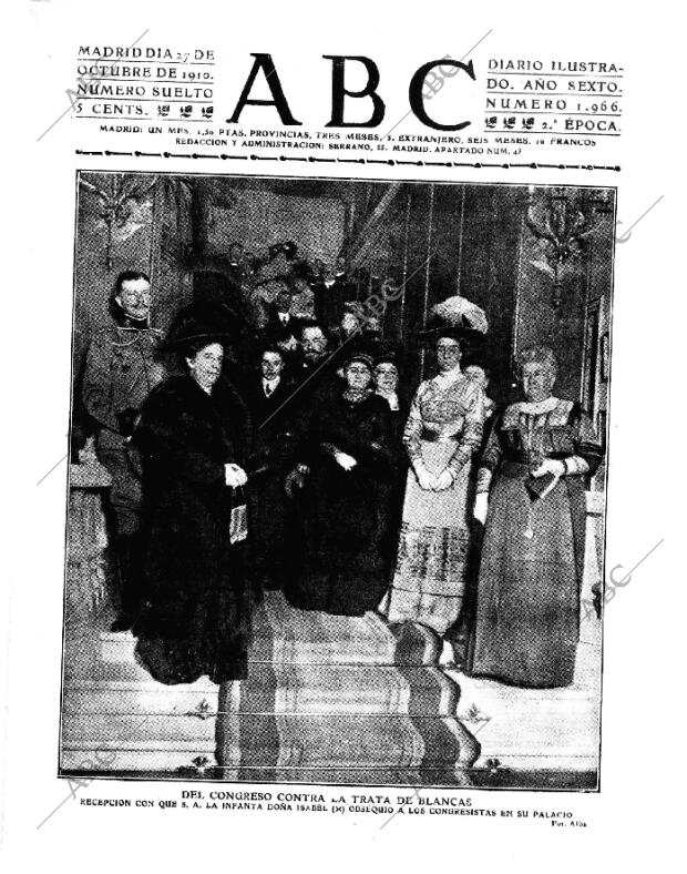 ABC MADRID 27-10-1910 página 1