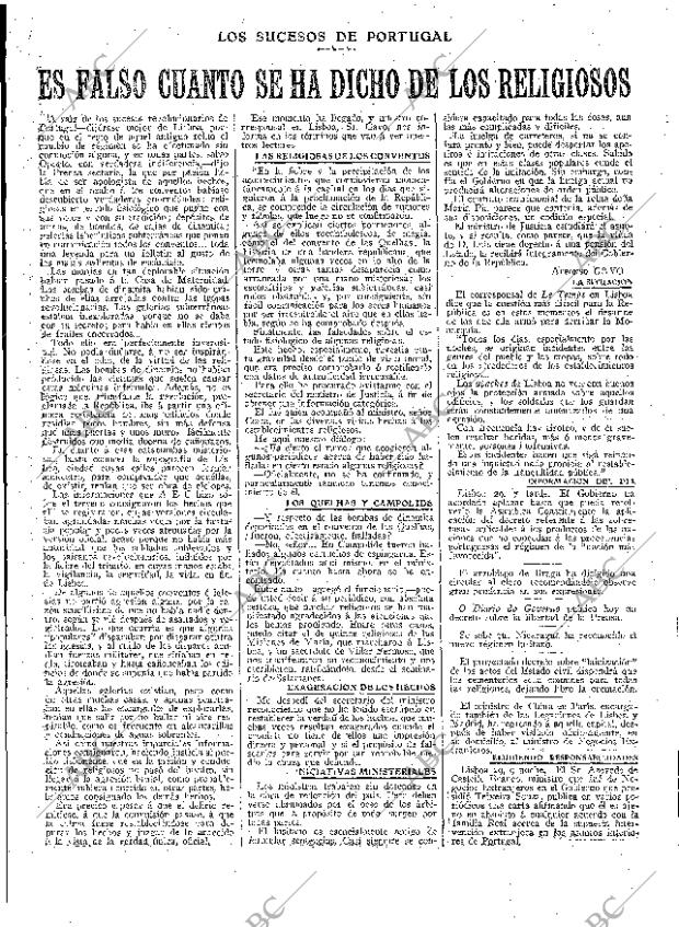 ABC MADRID 30-10-1910 página 5